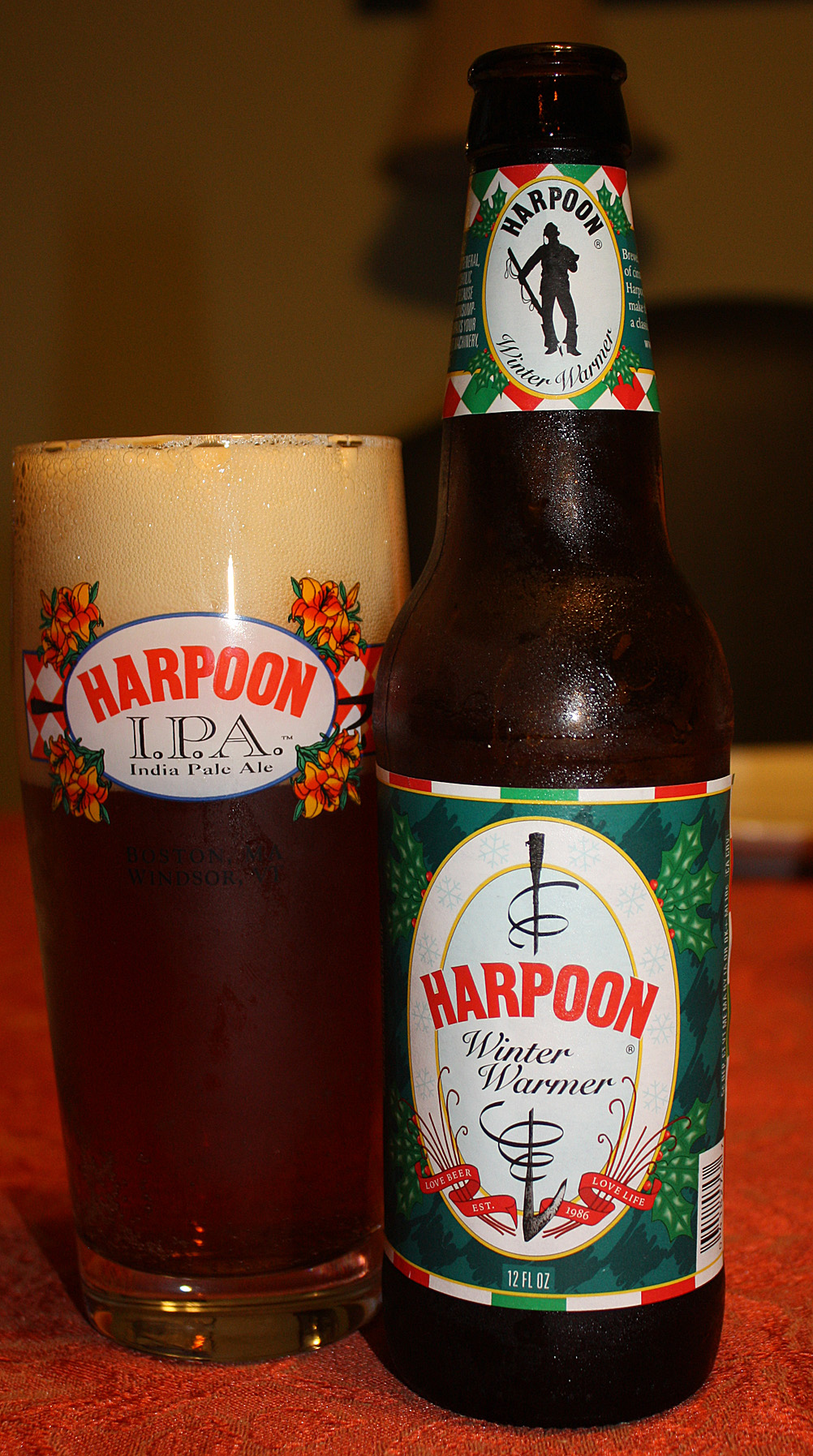 Harpoon Winter Warmer Beer Review