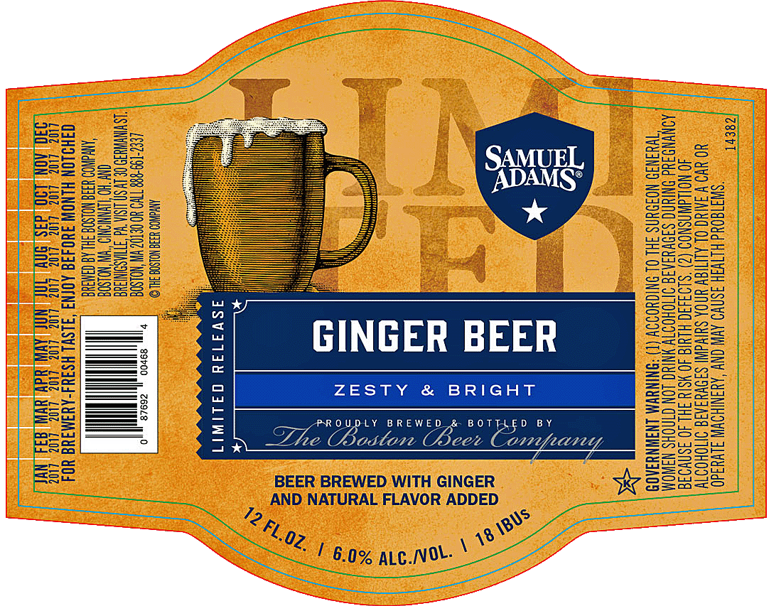 Samuel Adams Ginger Beer Beer Review